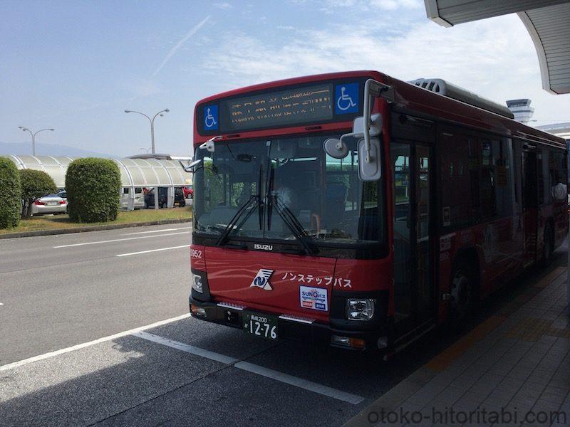 長崎空港発諫早駅前行きの路線バス