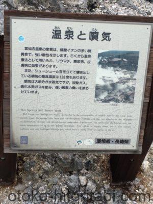 雲仙地獄 温泉と噴気