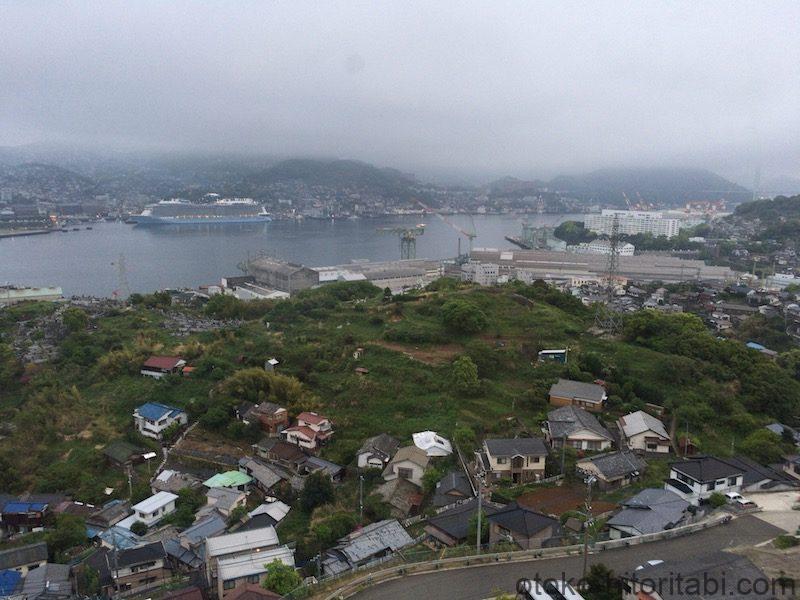 長崎 大江戸温泉物語 清風 客室からの景色