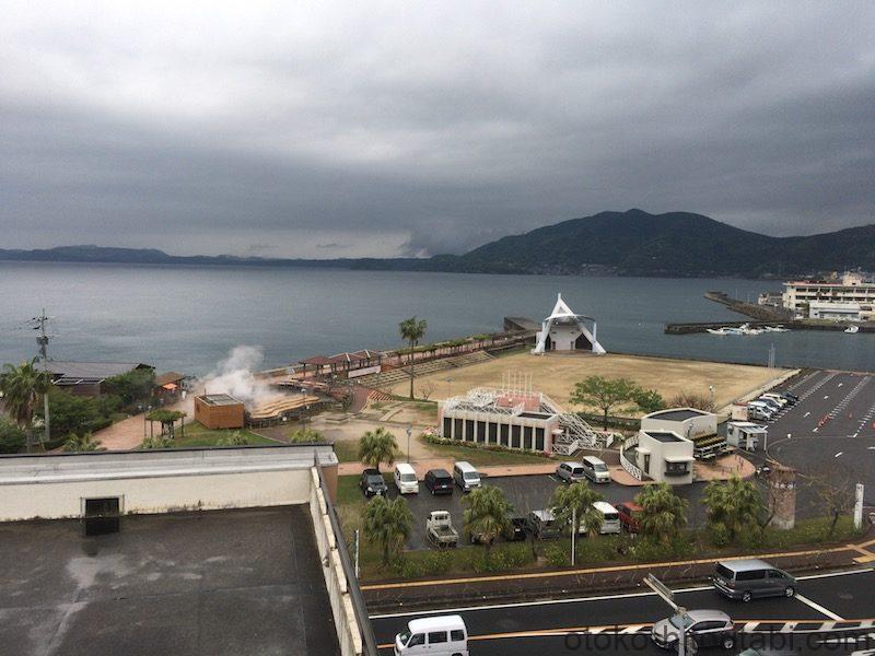 小浜温泉 旅館 ゆのか 朝の景色