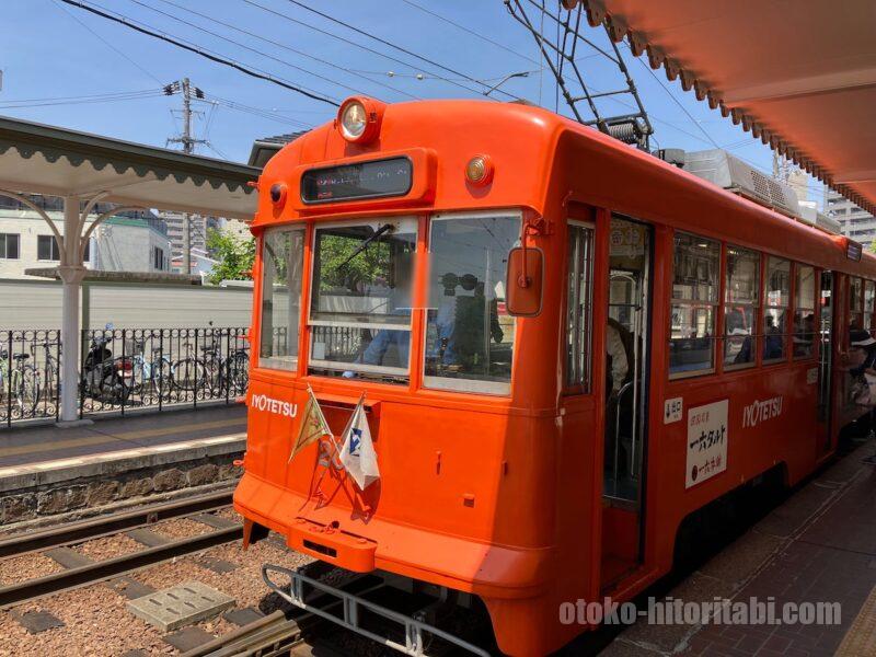 道後温泉駅 路面電車